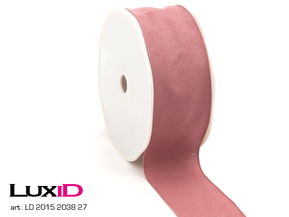 Texture ribbon 27 dark rose 38mm x 20m